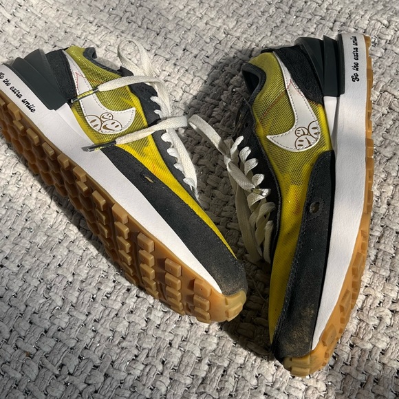 Nike Waffle One GO THE EXTRA SMILE Yellow DO5868-700 - Picture 2 of 11